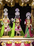 Shri Harikrishna Maharaj, Bhagwan Shri Krishna and Shri Radhaji